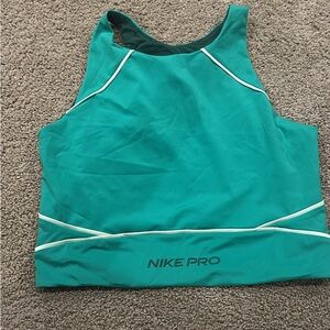 Nike Pro Women's Athletic Top - Teal